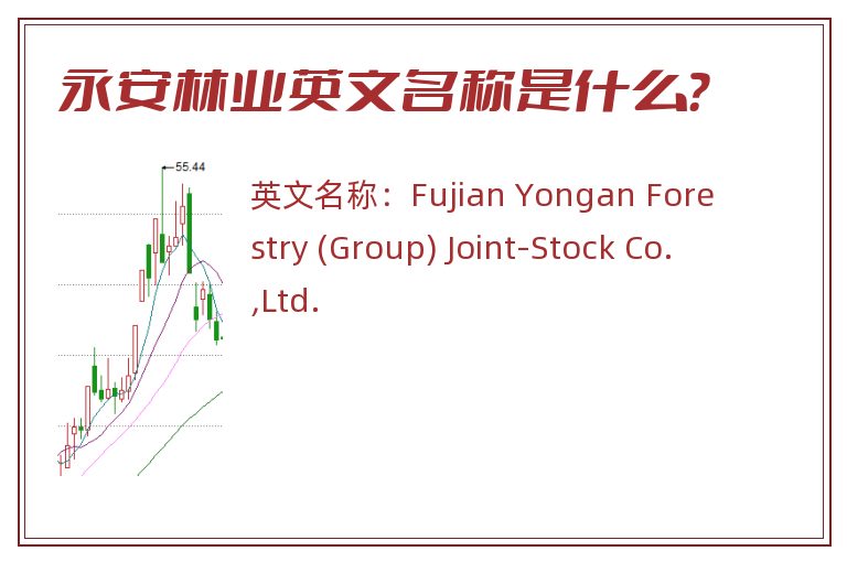 永安林业英文名称是什么？