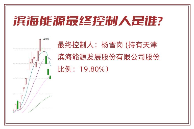 滨海能源最终控制人是谁？