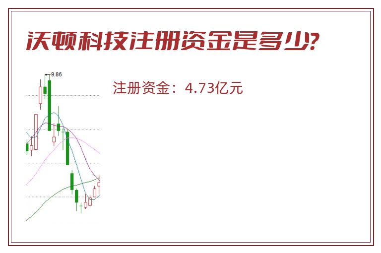 沃顿科技注册资金是多少？