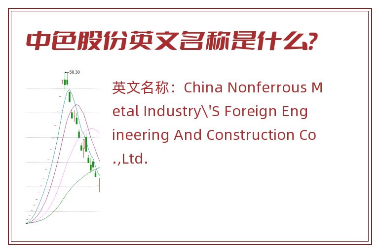 中色股份英文名称是什么？