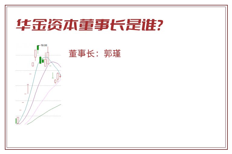 华金资本董事长是谁？