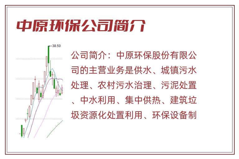中原环保公司简介