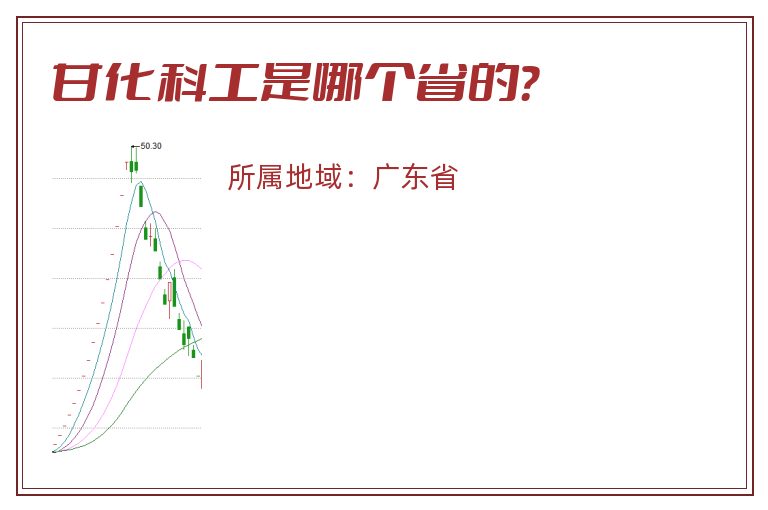 甘化科工是哪个省的？