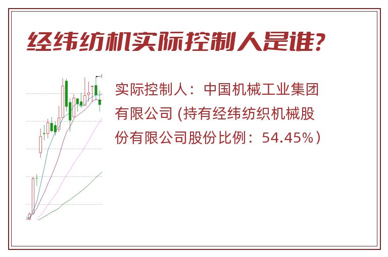 经纬纺机实际控制人是谁？