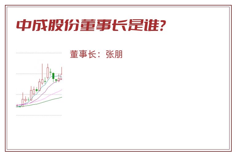 中成股份董事长是谁？