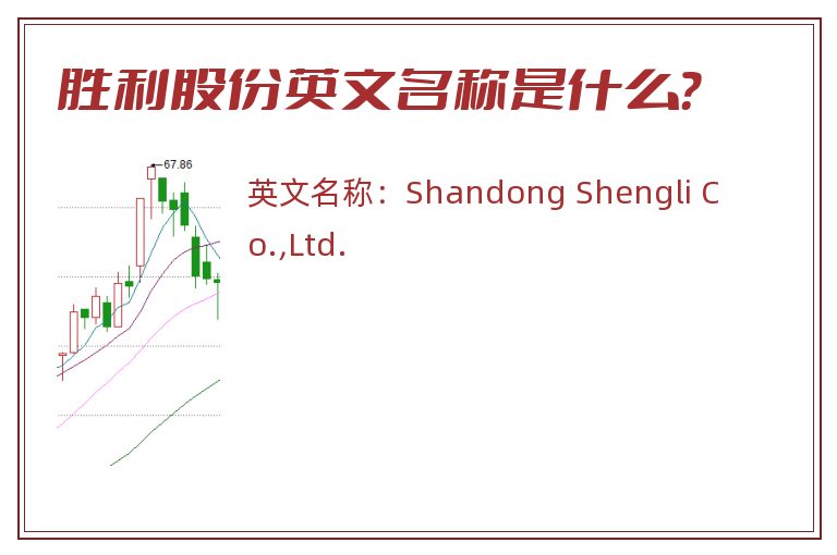 胜利股份英文名称是什么？
