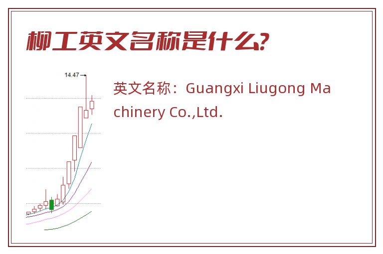 柳工英文名称是什么？