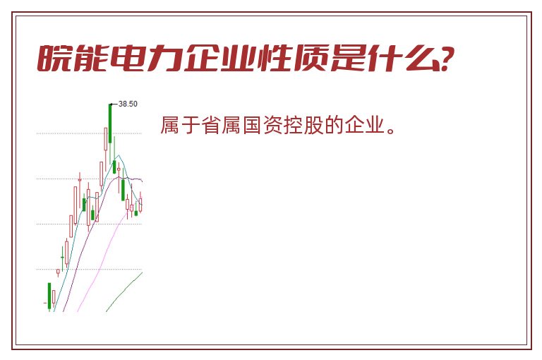 皖能电力企业性质是什么？
