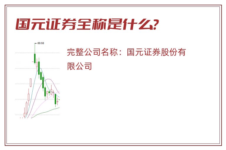 国元证券全称是什么？