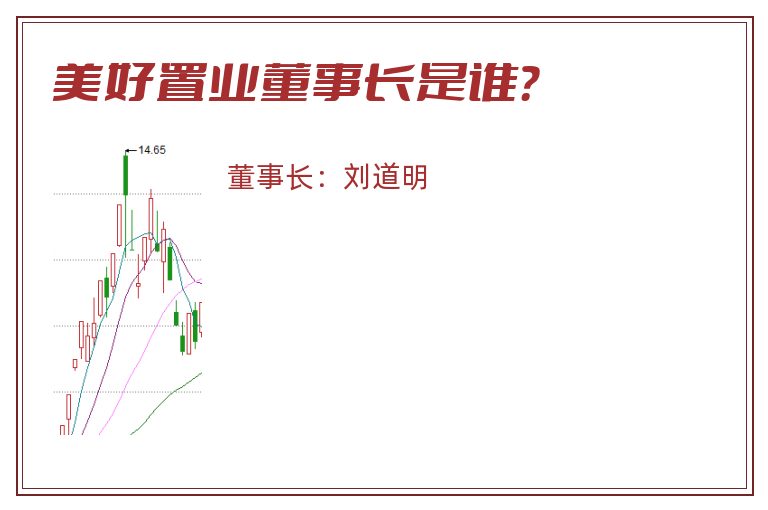 美好置业董事长是谁？