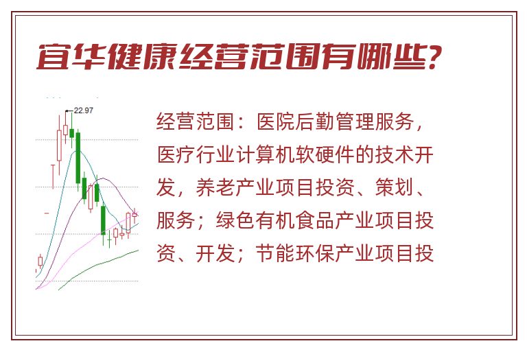 宜华健康经营范围有哪些？