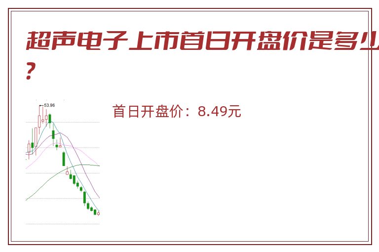 超声电子上市首日开盘价是多少?.jpg 超声电子.jpg