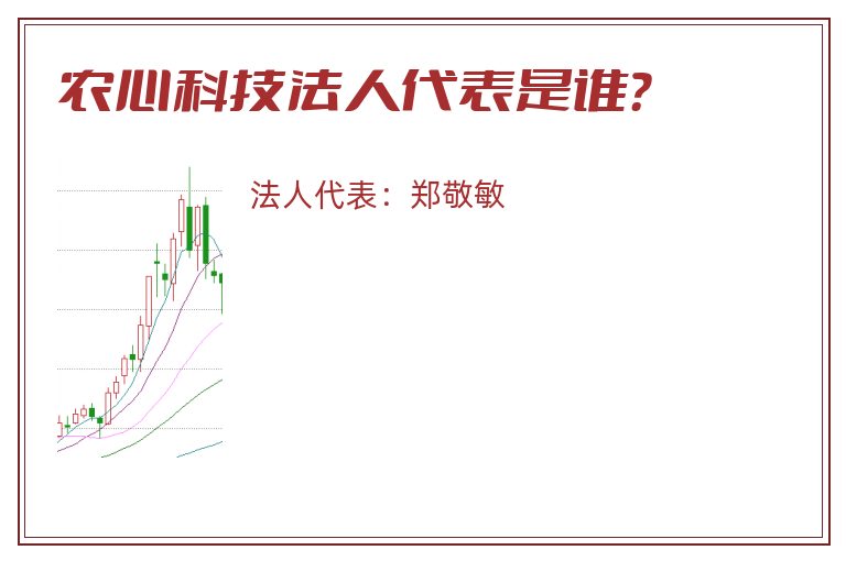 农心科技法人代表是谁？