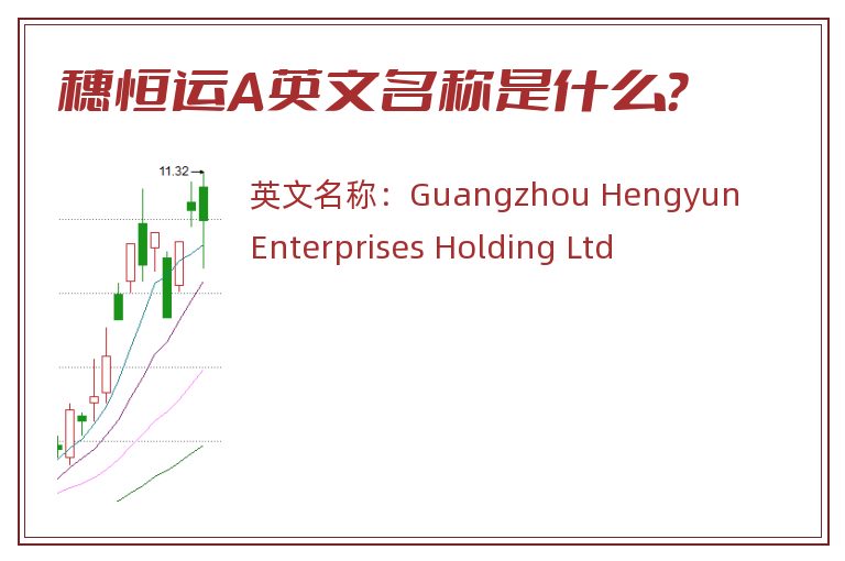 穗恒运A英文名称是什么？