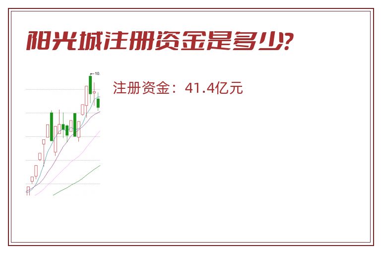 阳光城注册资金是多少？
