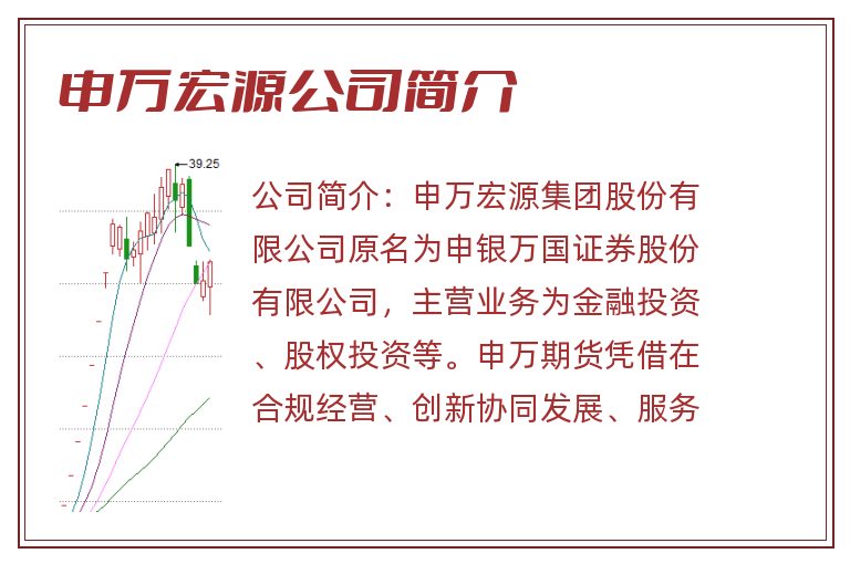 申万宏源公司简介