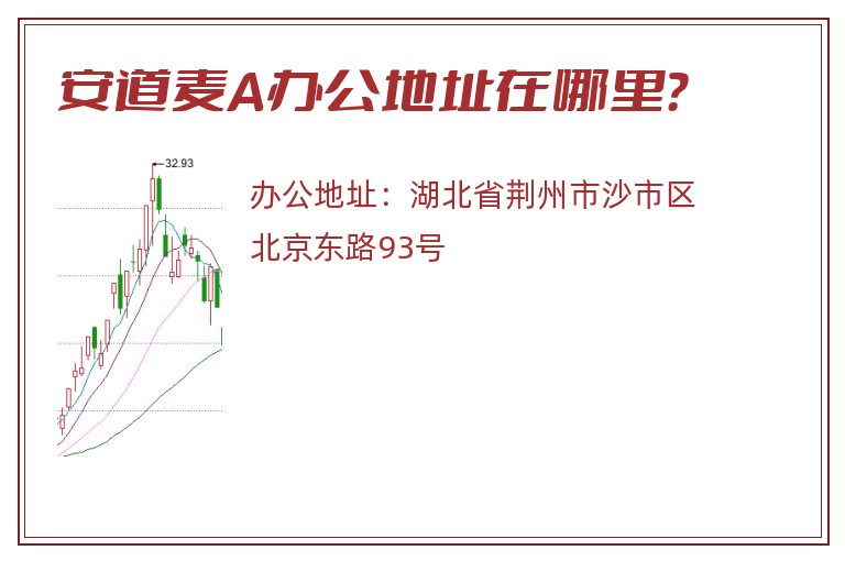 安道麦A办公地址在哪里？