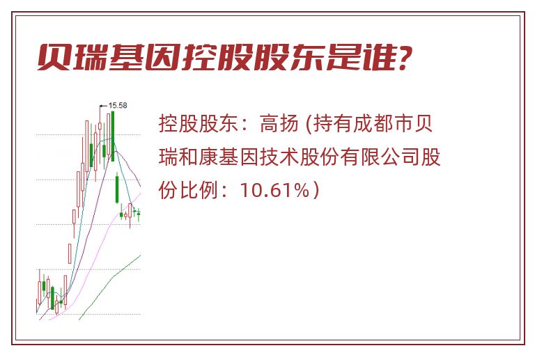 贝瑞基因控股股东是谁？