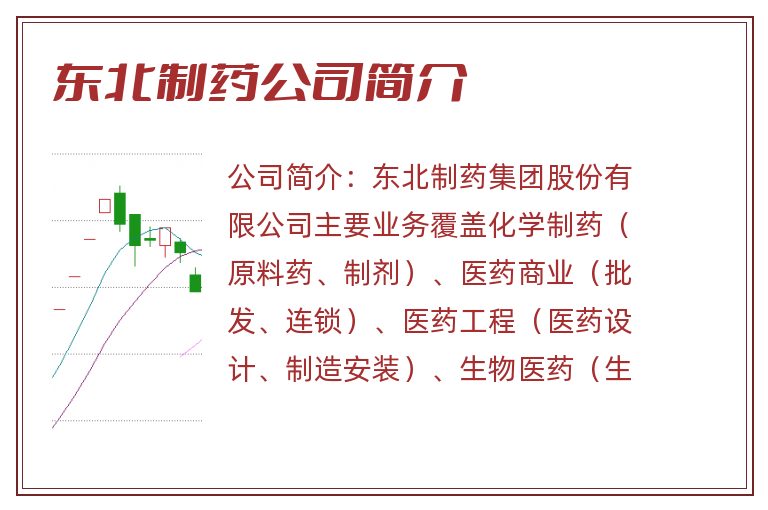 东北制药公司简介