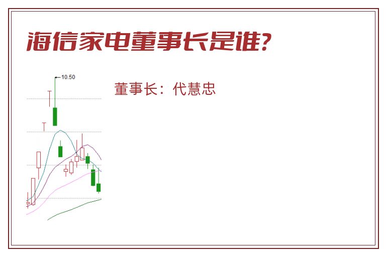 海信家电董事长是谁？