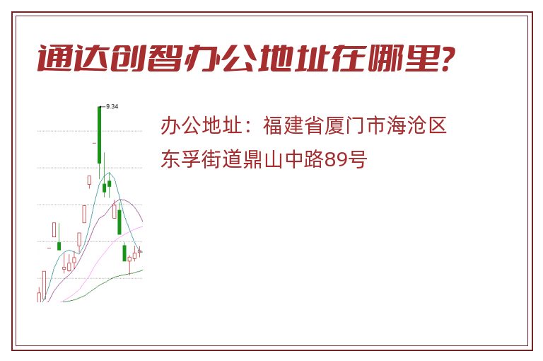 通达创智办公地址在哪里？