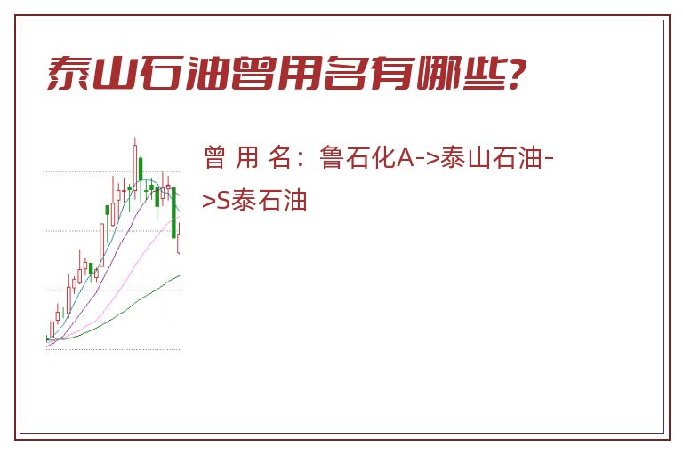 泰山石油曾用名有哪些？