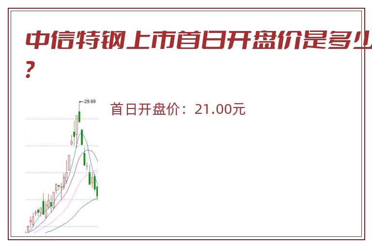 中信特钢上市首日开盘价是多少?.jpg 中信特钢.jpg