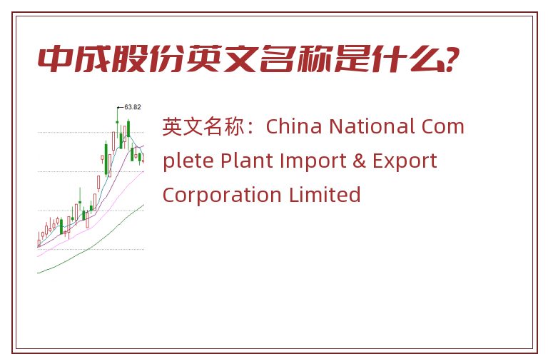 中成股份英文名称是什么？