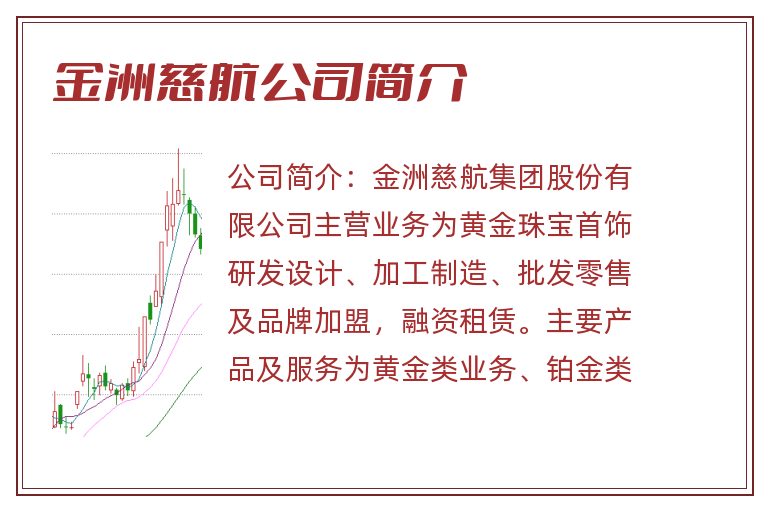 金洲慈航公司简介