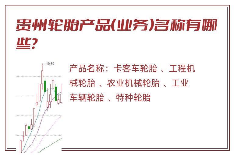 贵州轮胎产品（业务）名称有哪些？